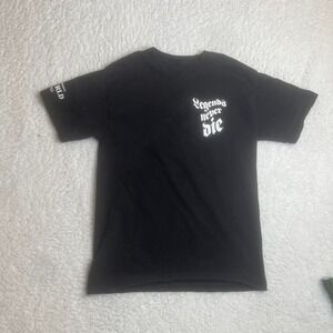 Juice wrld mens‎ black "legends never die" memorial rip tshirt M 999